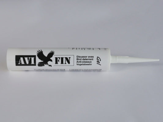 AviFin bird deterrant gel on a white background