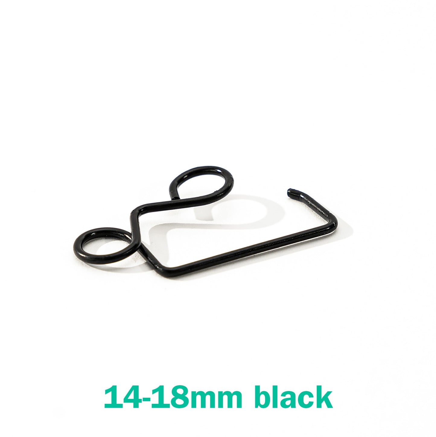14-18mm BoxClip (50 pcs) in Black - BirdBlocker